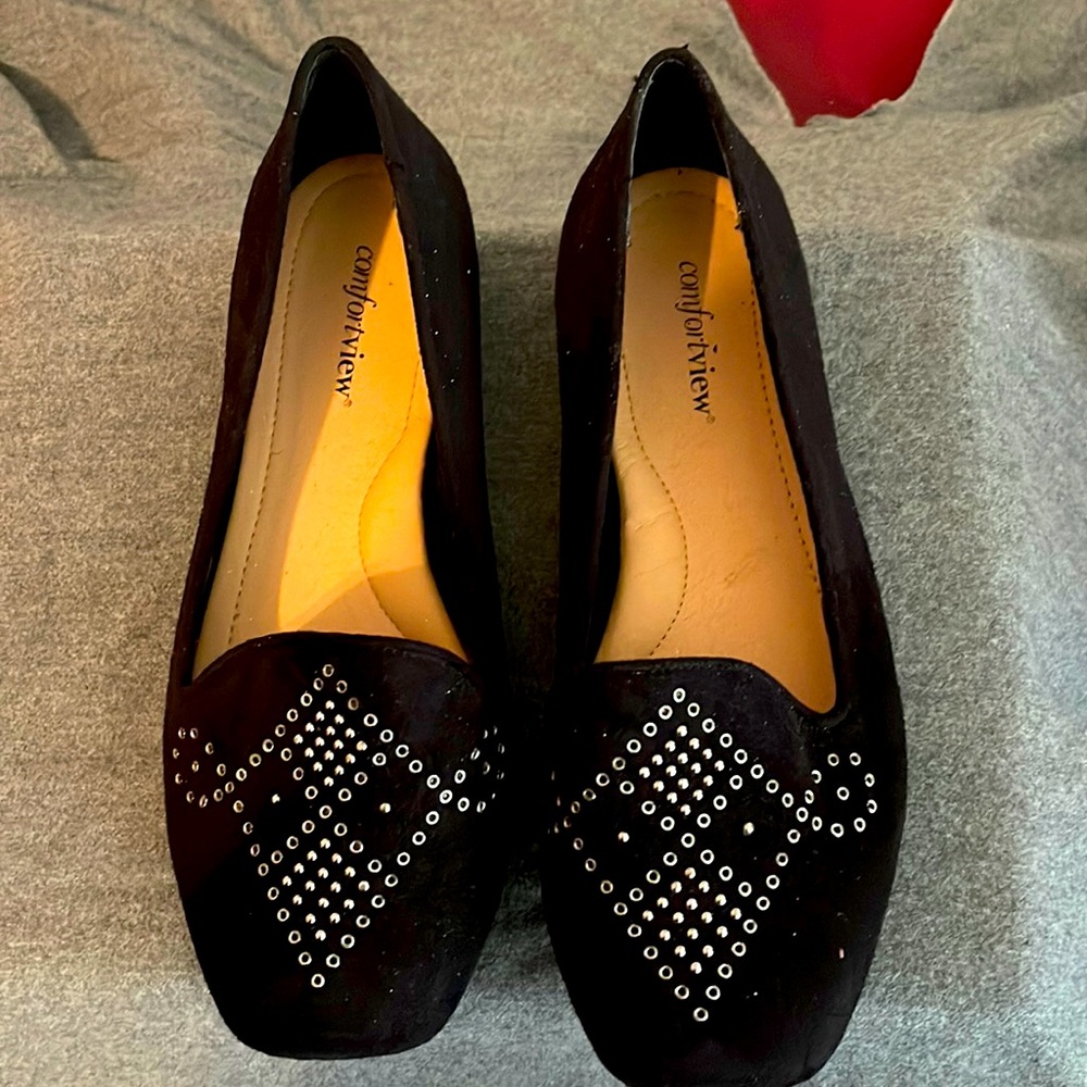 Black Comfortview Shoes